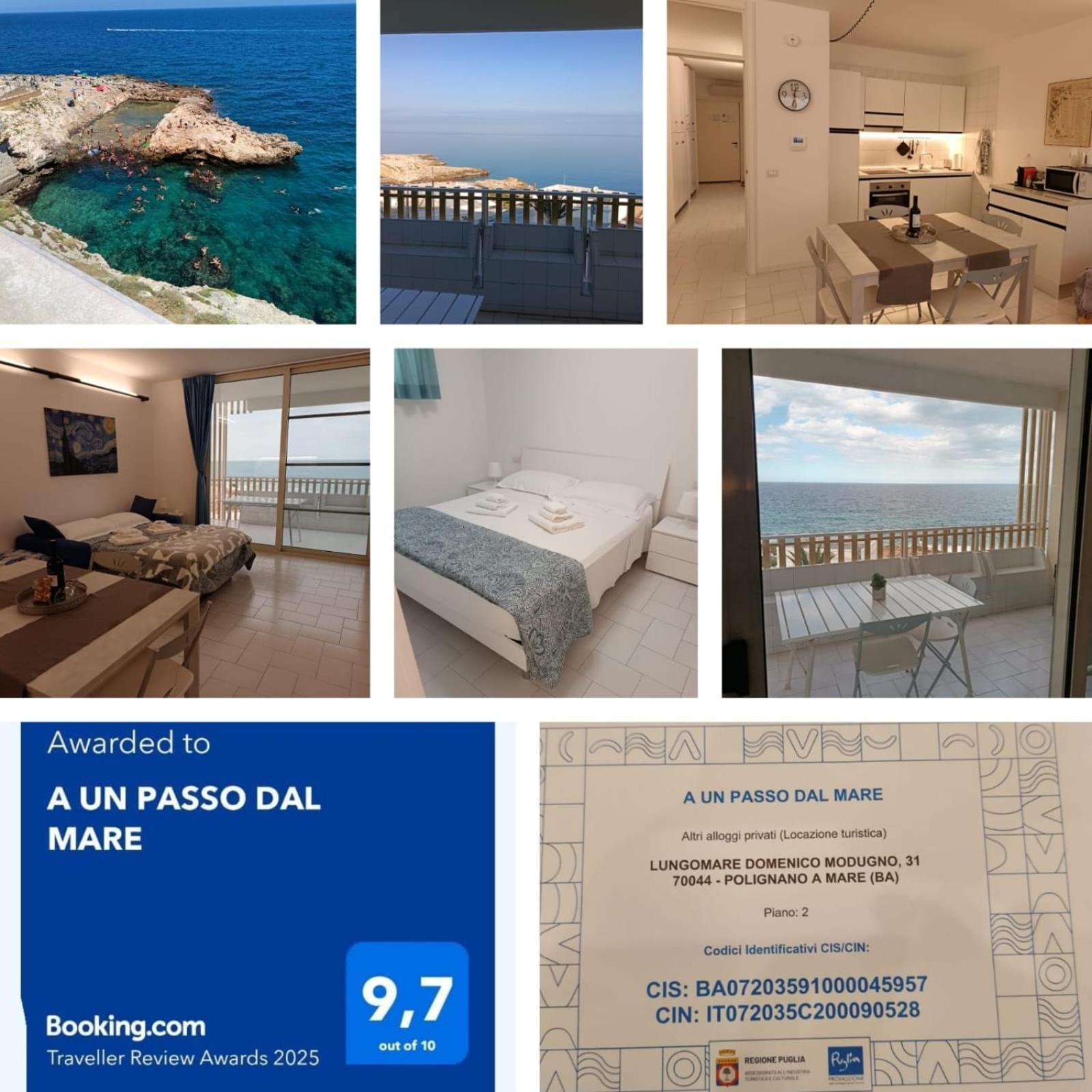 A Un Passo Dal Mare Lejlighed Polignano a Mare Eksteriør billede